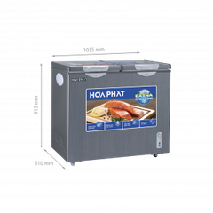 Tủ đông Hòa Phát 205 lít HPF BD6205G