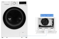 Máy giặt LG AI DD Inverter 12 kg FV1412S4W