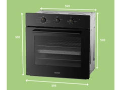 Lò nướng âm tủ Comfee CO-AC70KB​