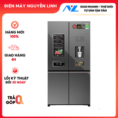 NR-XY680YMMV - Tủ lạnh MULTIDOOR Side by Side 4 cánh Panasonic Inverter 621 lít