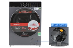 Máy giặt sấy Toshiba Inverter TWD-T25BZU115MWV(MG)
