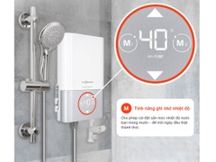 Máy nước nóng trực tiếp Vitowell Easy Deluxe D1 45-V không bơm