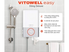 Máy nước nóng trực tiếp Vitowell Easy Deluxe D1 45-V không bơm