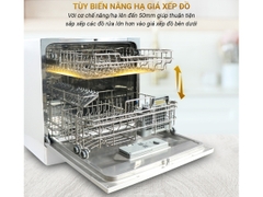 Máy rửa bát 8 bộ cao cấp Nagakawa NK8D61M