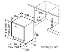 Máy Rửa Chén Âm Tủ BOSCH SMV8YCX02E | Serie 8