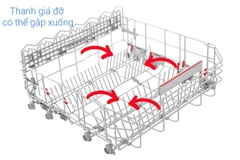 Máy rửa chén độc lập Bosch SMS8YCI01E Series 8, 14 bộ, Home connect
