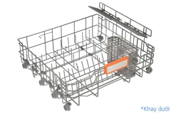 Máy rửa bát độc lập Junger Leopard DWJ-143