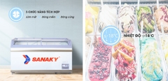 Tủ đông siêu thị Sanaky VH-888K