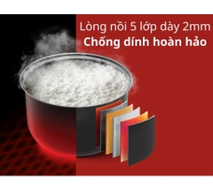 Nồi Cơm Điện Tử Hitachi RZ-R18XN-W 1.8 Lít