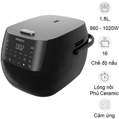 Nồi Cơm Điện Tử Hitachi RZ-S18VN-BK 1.8 Lít
