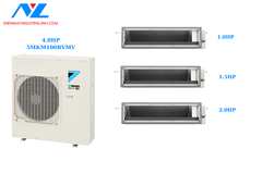 Combo Multi NX Daikin 5MKM100RVMV + CDXM25RVMV + CDXM35RVMV + CDXM50RVMV – Giải Pháp Điều Hòa Đa Vùng