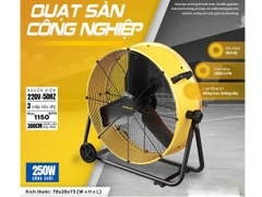Quạt công nghiệp Stanley SLF306125D - 24 inch