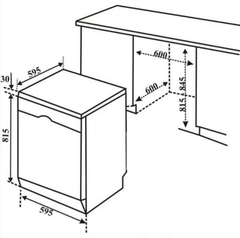 Máy Rửa Chén BOSCH SMS4EMI01E | Serie 4
