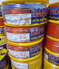Dây cáp điện đơn daphaco 2.0mm ( Cuộn 100m)