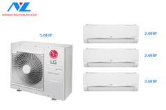 Combo Multi LG 1 Dàn Nóng 5.0Hp + 3 Dàn Lạnh Treo Tường 2 Hp