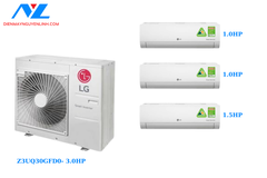 Combo Multi LG Inverter 3.0 HP Z3UQ30GFD0 / AMNQ09GSJA0 + AMNQ9GSJA0 + AMNQ12GSJA0