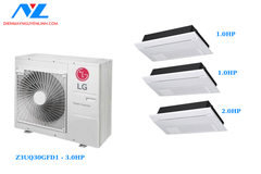 Combo Multi LG Inverter 3.0 HP Z3UQ30GFD1 / AMNQ09GTUA0 + AMNQ09GTUA0 + AMNQ18GTTA0