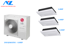 Combo Multi LG Inverter 4.0 HP Z4UQ36GFD1 / AMNQ09GTUA0 + AMNQ09GTUA0 + AMNQ18GTTA0