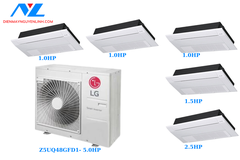 Combo Multi LG Inverter 5.0 HP Z5UQ48GFD1 / AMNQ09GTUA0 + AMNQ09GTUA0  + AMNQ09GTUA0  + AMNQ12GTUA0  + AMNQ24GTTA0