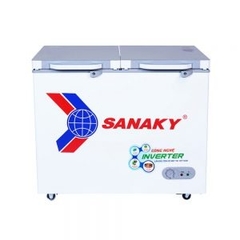 Tủ đông Sanaky Inverter VH-2599A4K cánh kính cường lực
