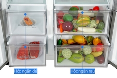 Tủ lạnh Toshiba Inverter 568 lít SBS GR-RS755WIA-PGV(22)-XK