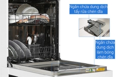 Máy rửa chén độc lập Whirlpool WFE2B19