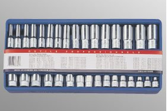 Genius DRIVE DEEP & SHALLOW METRIC SOCKET SET