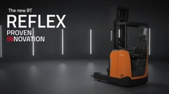 Xe nâng điện reach truck BT RRE250H