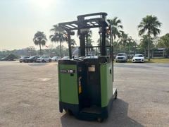 Xe nâng điện Toyota 7FBR15, tải trọng 1,5 tấn, chiều cao nâng tối đa 3000mm, sản xuất năm 2012, số khung 7FBR15-37547, model 7FBR15