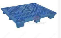 Pallet nhựa chân cốc PLC-01 XK màu xanh dương