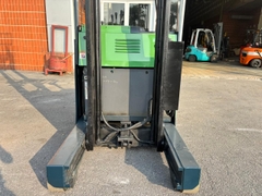 Xe nâng điện Toyota 7FBR15, tải trọng 1,5 tấn, chiều cao nâng tối đa 3000mm, sản xuất năm 2012, số khung 7FBR15-37547, model 7FBR15