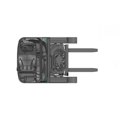 Xe nâng điện ngồi lái Baoli KBR14