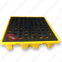 Pallet nhựa chống tràn dầu - PLCTD – 1313-1LK