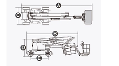 [Báo giá] Xe nâng người Boomlift hiệu Dingli, Model BA18NE, D Series, cập nhật 2024