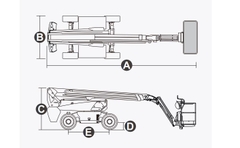 [Báo giá] Xe nâng người Boomlift hiệu Dingli, Model BT18CERT, D Series, cập nhật 2025