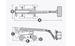 [Báo giá] Xe nâng người Boomlift hiệu Dingli, Model BT18CERT, D Series, cập nhật 2024