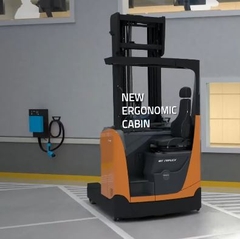 Xe nâng điện reach truck BT RRE250H