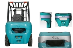 Xe nâng dầu Baoli 3.5 tấn KBD35