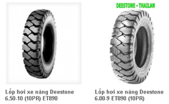 Lốp xe nâng DEESTONE cho xe Toyota, Komatsu, TCM , Mitsubishi, Jungheinrich, BT, Crown, Raymond, Hyster, Yale, Hyundai, Linde, Clark…