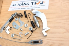 Bộ kit phanh bánh xe nâng Heli model CPCD10~18, CPC10~1 mã A-BB03-001A-0543A hiệu Folangsi. Mã P.00878