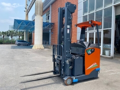 Xe nâng Reach truck đứng lái 1.5 tấn, Heli CQD15-GE2R. Sx 2022