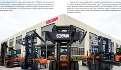 Xe nâng dầu SOCMA HNF140 14 tấn thuộc dòng HNF140-600