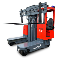 Xe nâng đa hướng thân rộng MQC Series 3,5-5,0 tấn