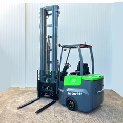 Xe nâng điện lối đi siêu hẹp Interlift MJ series 2.0 tấn (Articulated Forklift)