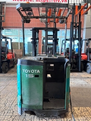 Xe nâng hàng, hiệu TOYOTA, động cơ điện, model 7FBR15, số khung 7FBR15-55477, sức nâng 1500kg. Năm sx 2014. Hàng đã qua sử dụng - XC.R15TOD30.00182