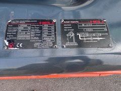 Xe nâng hàng hiệu HELI cùng phụ tùng đồng bộ tiêu chuẩn đi kèm, động cơ điện, model CPD25-GD2, số khung 05025DK0322, năm sản xuất 2022 - XM.B25HLS40.00542.