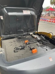 Xe nâng điện ngồi lái cũ 2.5 tấn, Komatsu FE25-1 nâng cao 4m 2015. XC.B25KOS30.00667