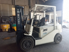 Xe nâng điện cũ 3.5 tấn Sumitomo 53-FB35PJE. Nâng cao 3m. Sx 2021. XC.B35SUS53.00612