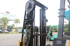 Xe nâng cũ Reach truck 1.5 tấn TCM FRHB15-8W1. Khung FSV5500. Sản xuất 2012. Mã XC.R15TCT55.00474