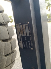Xe nâng điện cũ 2.5 tấn Komatsu FB25EXF-11. Khung V4000. Sản xuất năm 2012. Mã XC.B25KOD25.00115